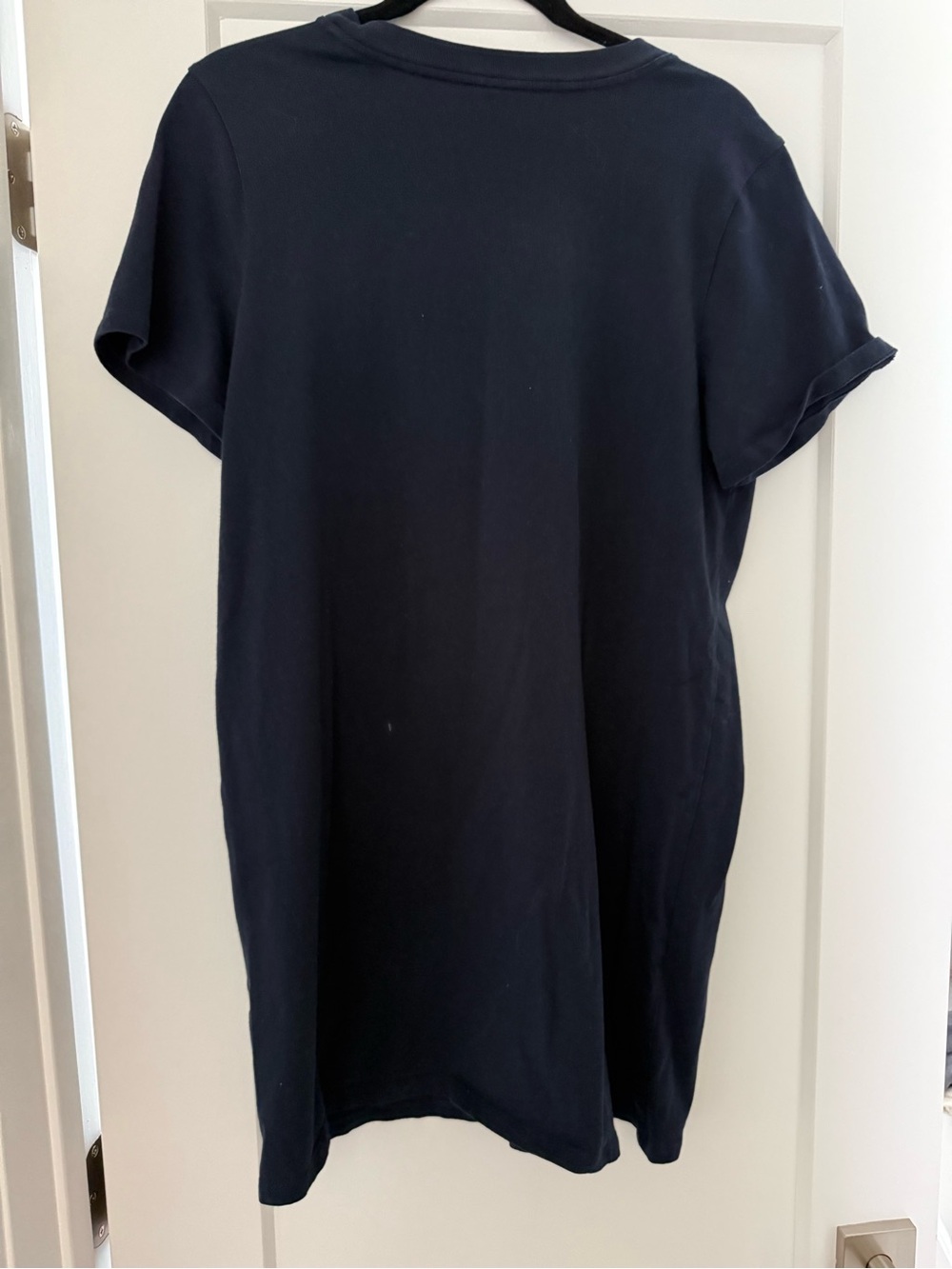 Classic Navy Women’s Crewneck Tee Dress - Picture 3 of 3
